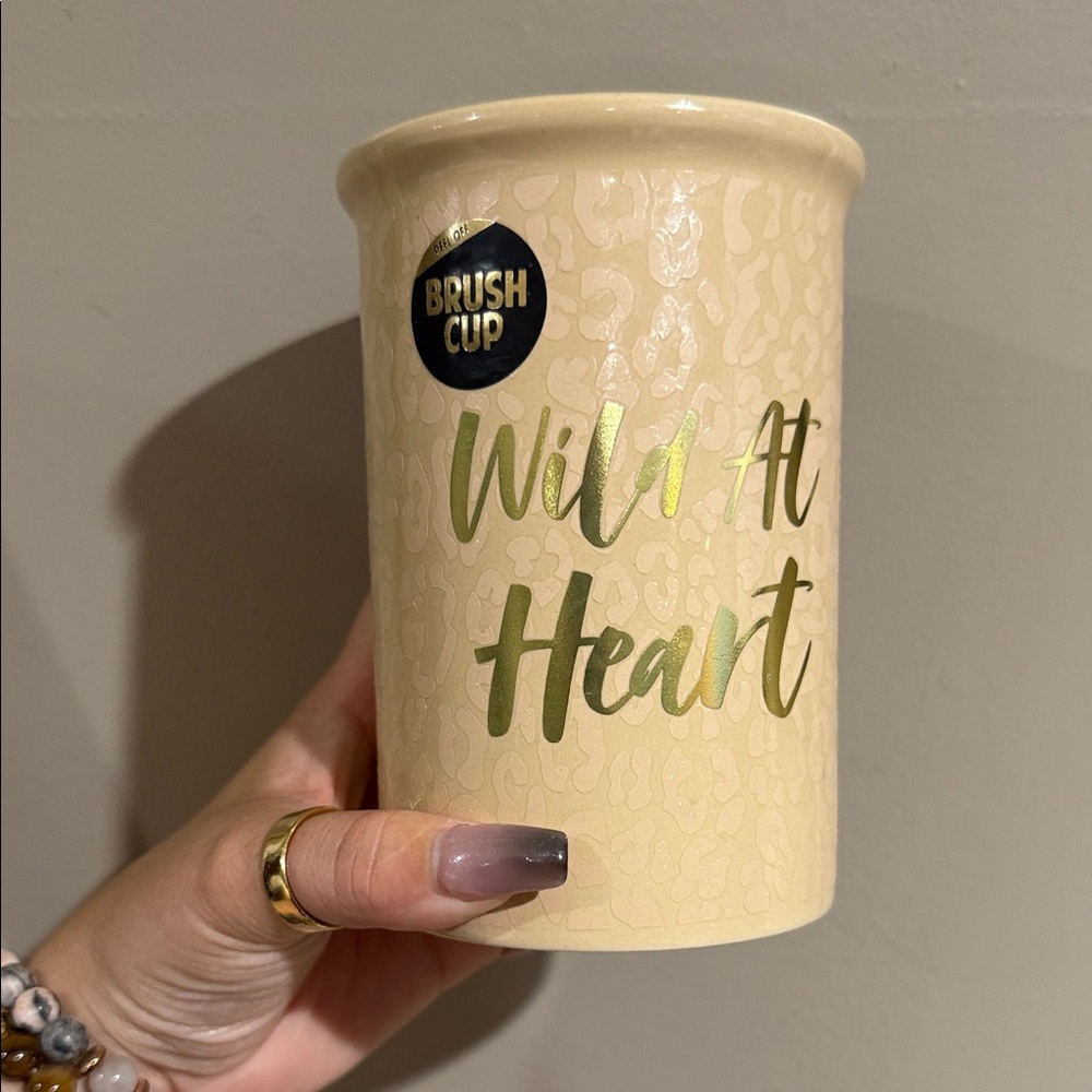 Wild At Heart Brush Cup DONATED